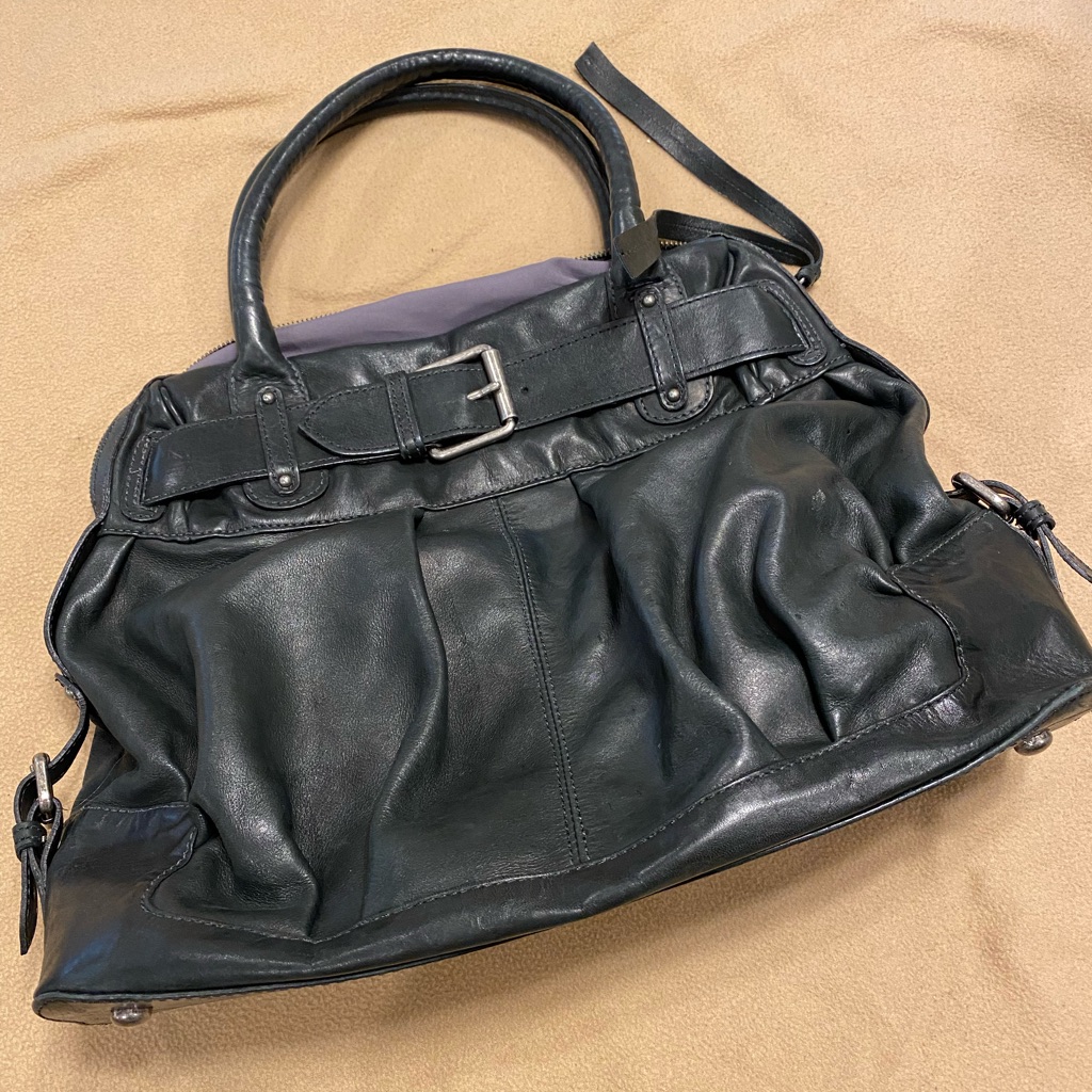 Dulce Leather Bag Black Leather